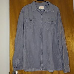Wrangler Authentics XL Button Down Shirt